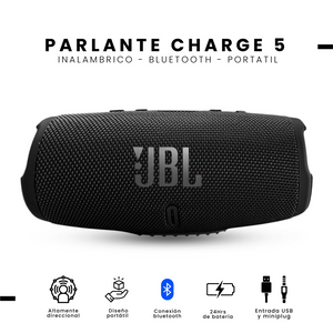 PARLANTE JBL BLUETOOTH CHARGE 5